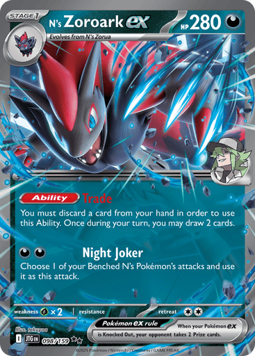 N's Zoroark ex
