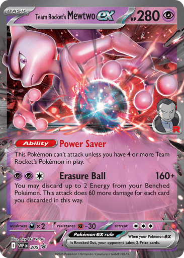Team Rocket’s Mewtwo ex