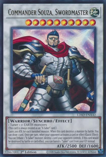 Commander Souza, Swordmaster