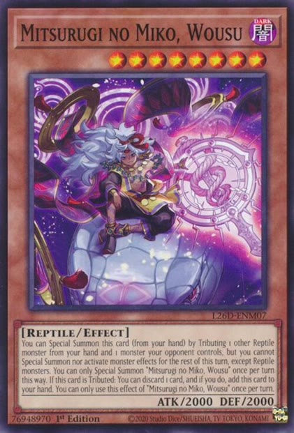 Mitsurugi no Miko, Wousu