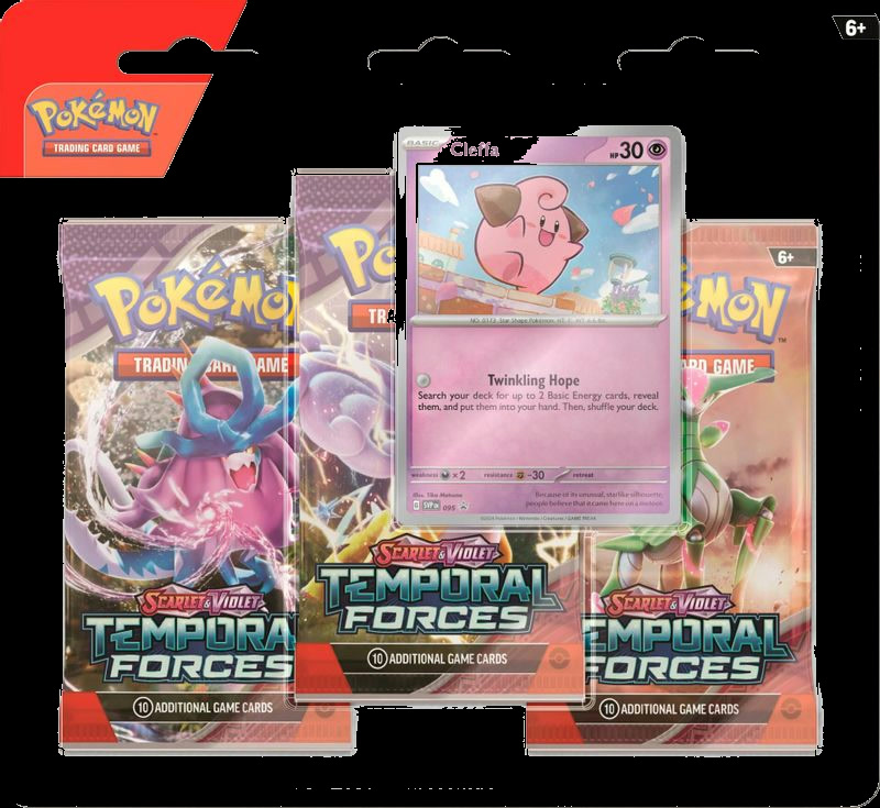 Temporal Forces 3 Pack Blister [Cleffa]