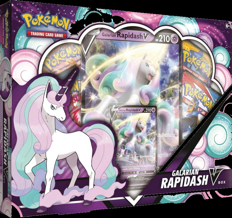 Galarian Rapidash V Box
