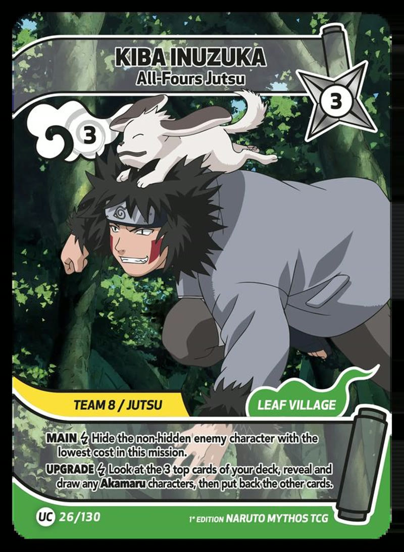 Kiba Inuzuka - All-Fours Jutsu