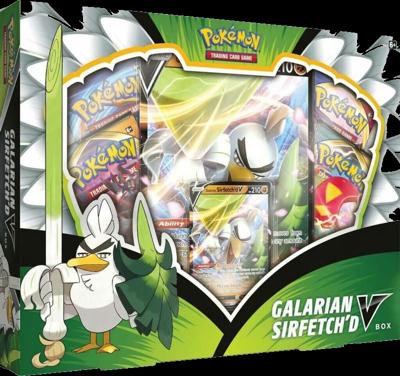 Galarian Sirfetch'd V Box