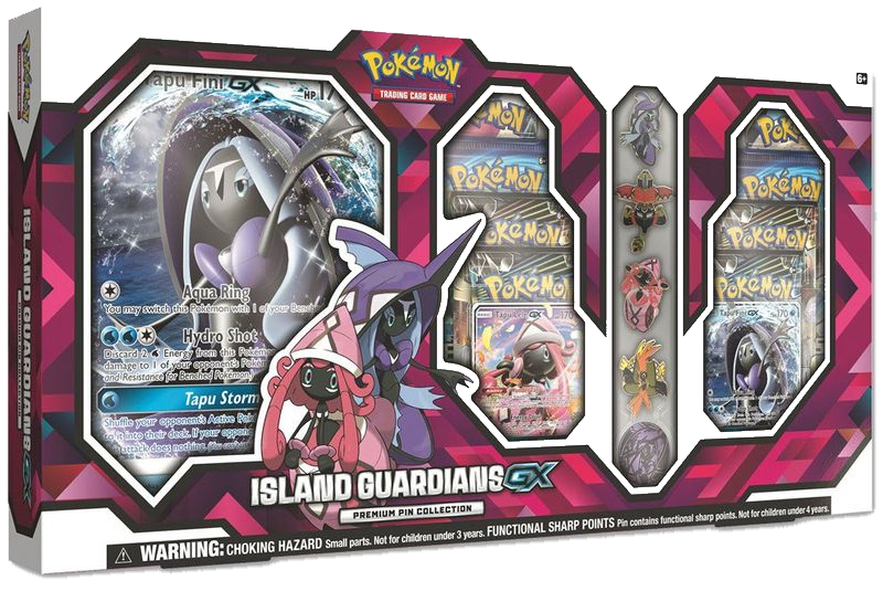 Island Guardians GX Premium Pin Collection