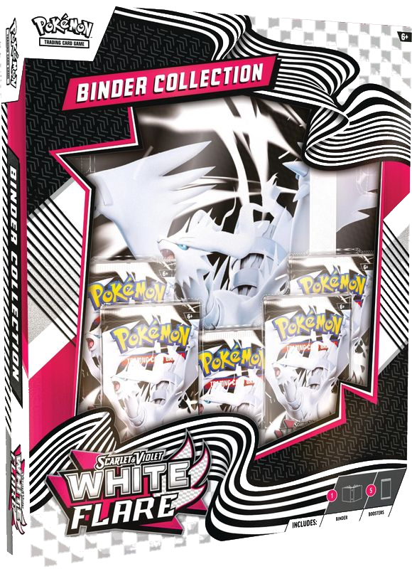 White Flare Binder Collection