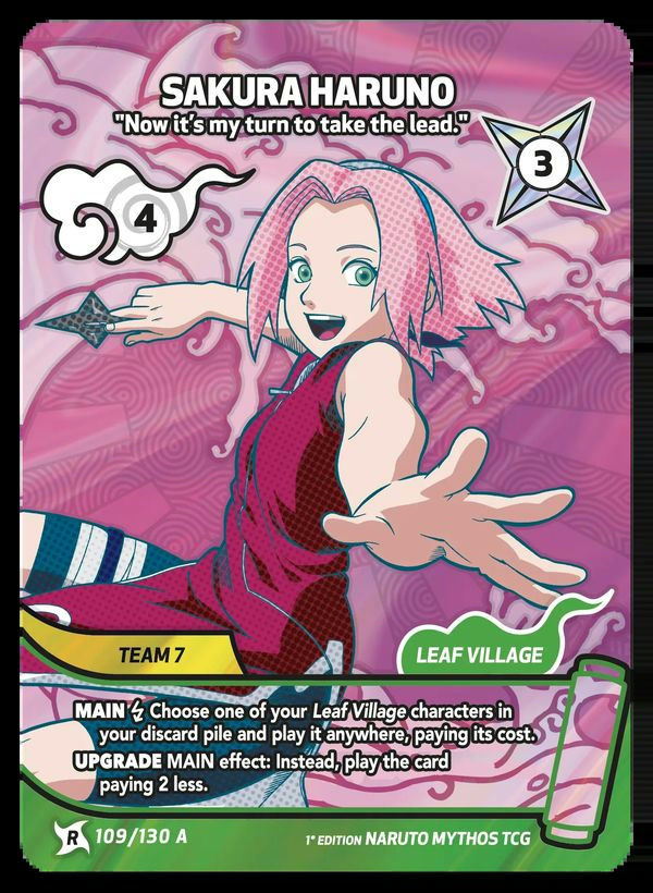 Sakura Haruno - Now it’s my turn to take the lead.
