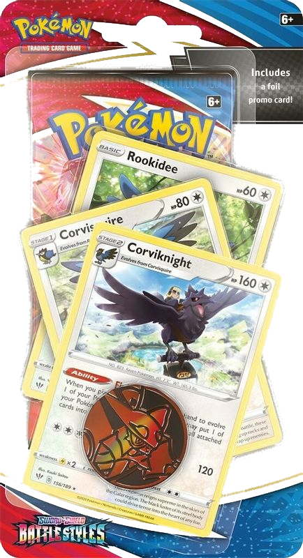 Battle Styles Premium Checklane Blister [Corviknight]