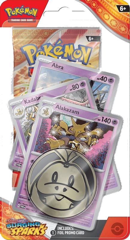 Surging Sparks Premium Checklane Blister [Alakazam]