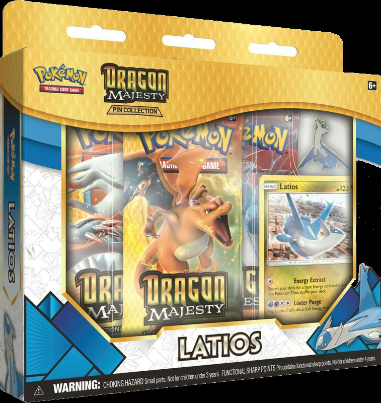 Dragon Majesty Pin Collection [Latios]