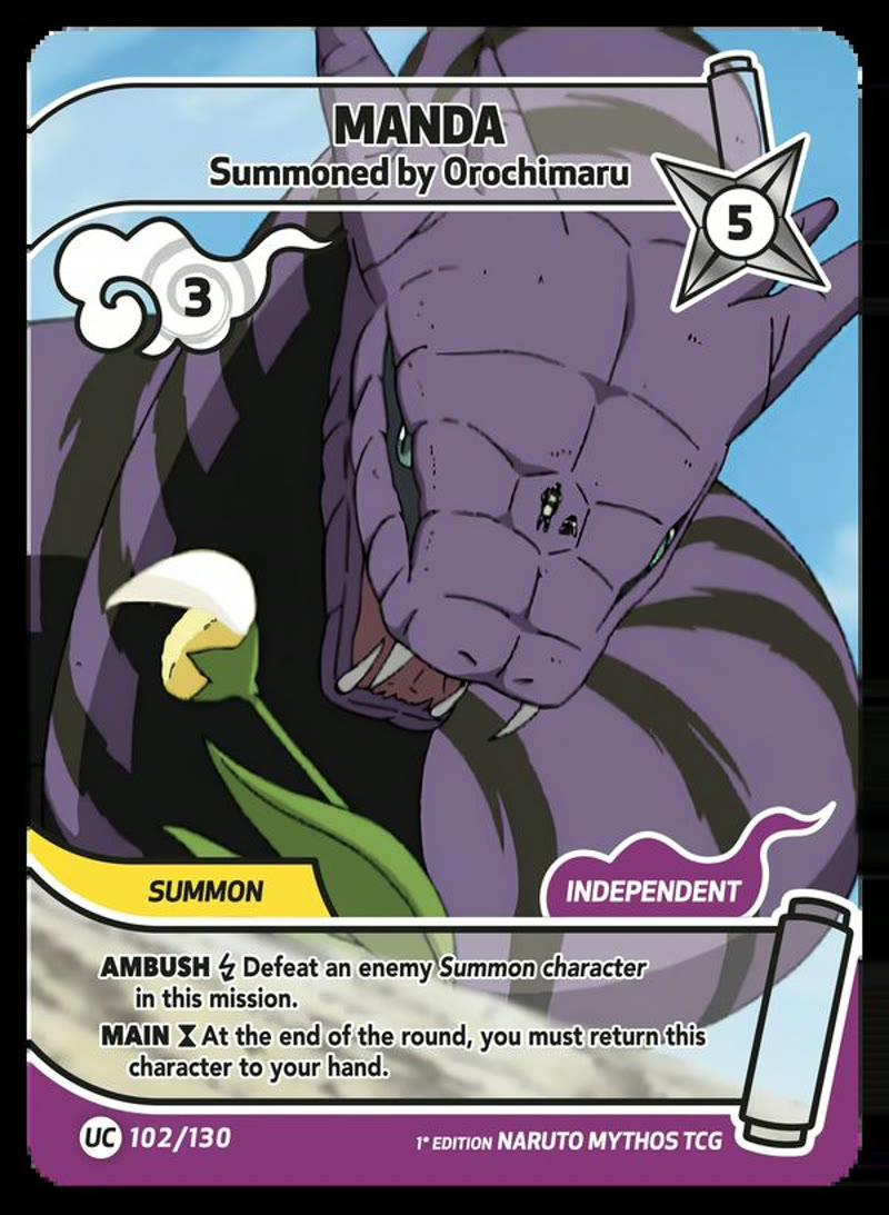 Manda - Summoned by Orochimaru