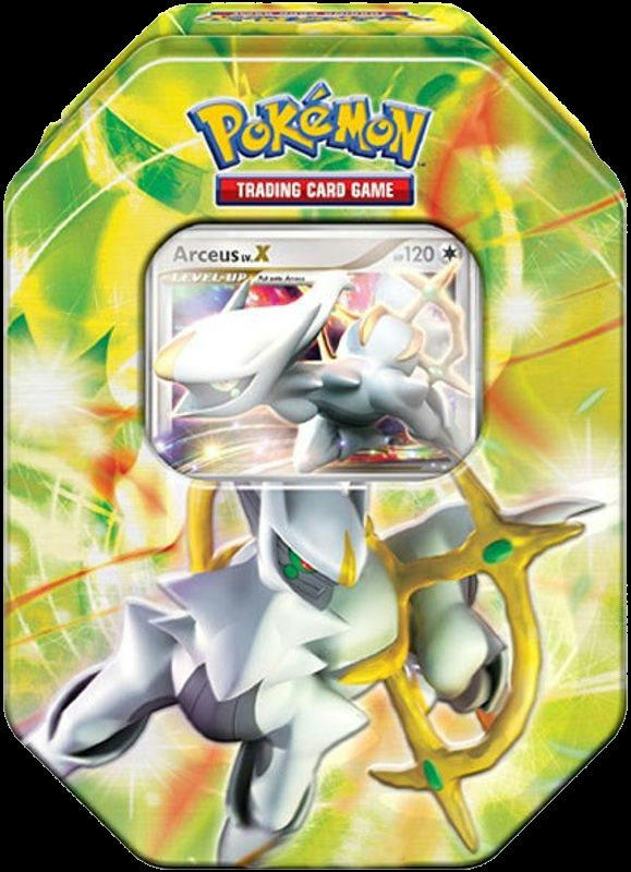 Arceus Collector's Tin [Green]