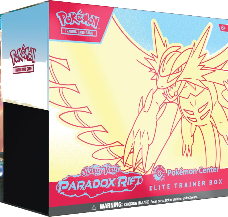 Paradox Rift Pokemon Center Elite Trainer Box (Exclusive) [Roaring Moon]