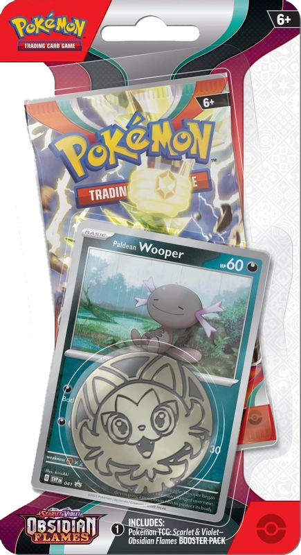 Obsidian Flames Single Pack Blister [Paldean Wooper]