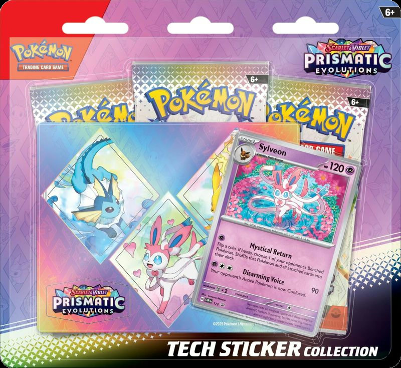 Prismatic Evolutions Tech Sticker Collection [Sylveon]