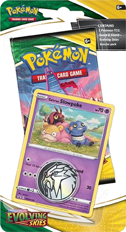 Evolving Skies Single Pack Blister [Galarian Slowpoke]