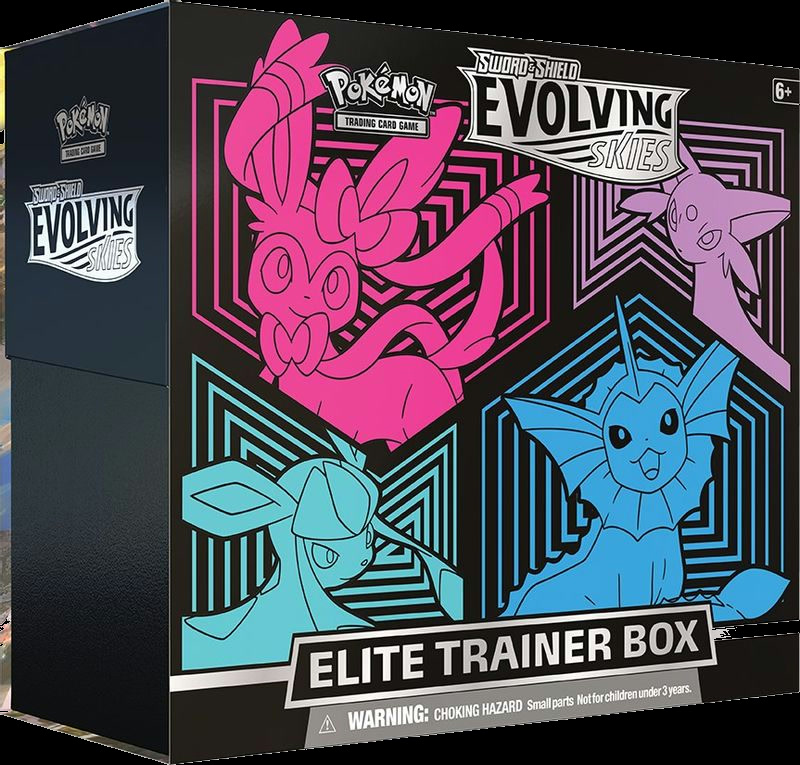Evolving Skies Elite Trainer Box [Glaceon/Vaporeon/Sylveon/Espeon]