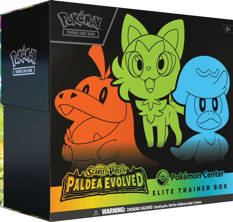 Paldea Evolved Pokemon Center Elite Trainer Box (Exclusive)