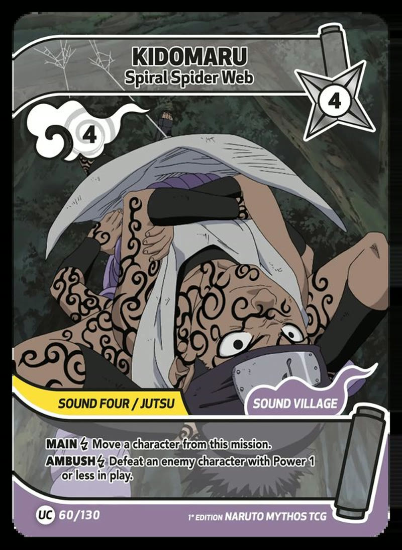 Kidomaru - Spiral Spider Web