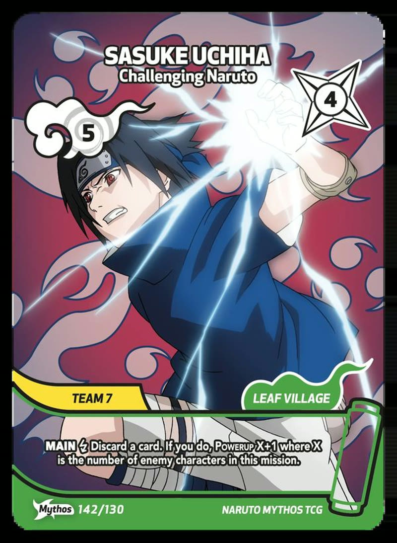 Sasuke Uchiha - Challenging Naruto