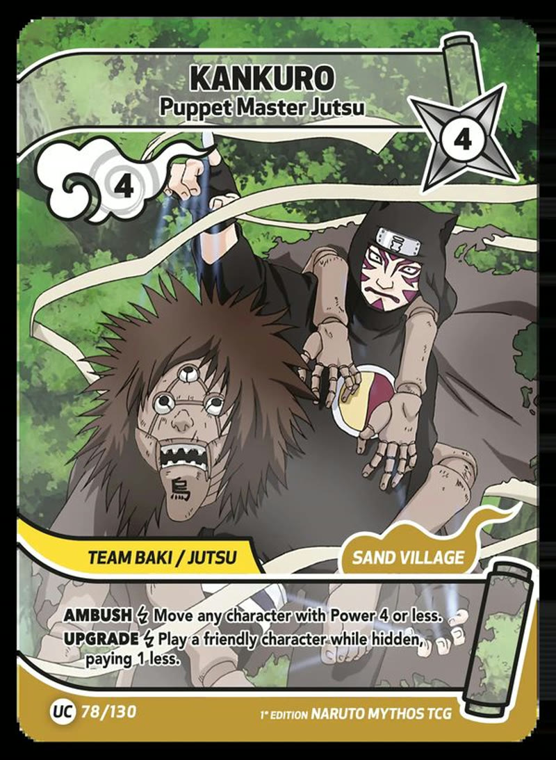 Kankuro - Puppet Master Jutsu