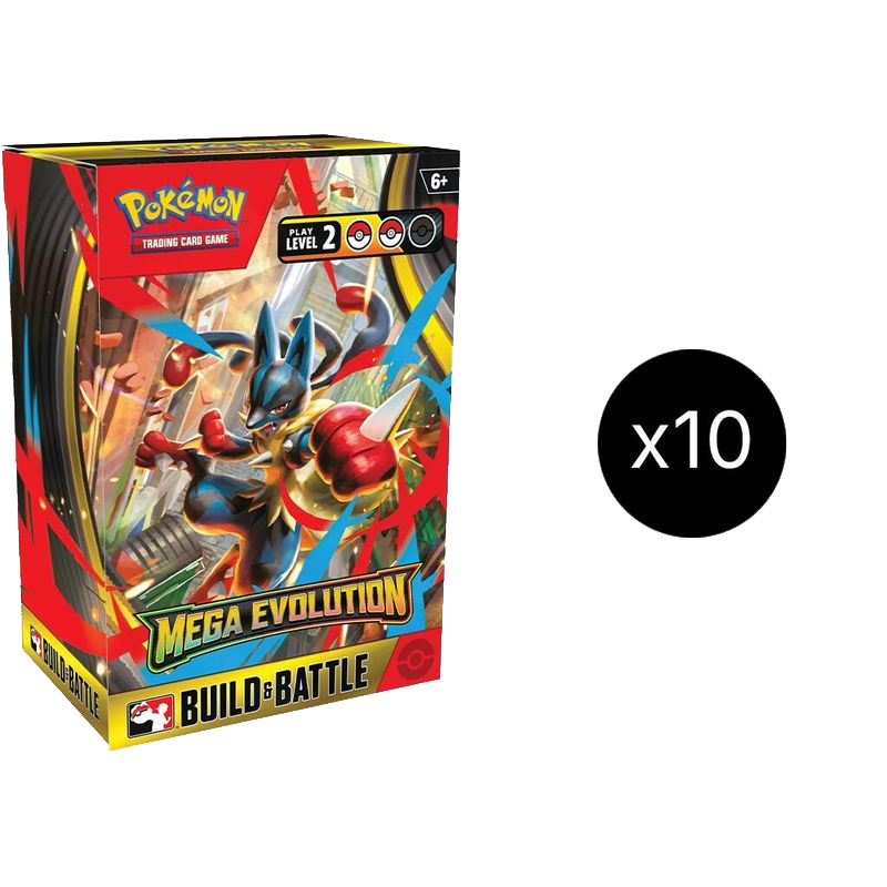 Mega Evolution Build & Battle Box Display