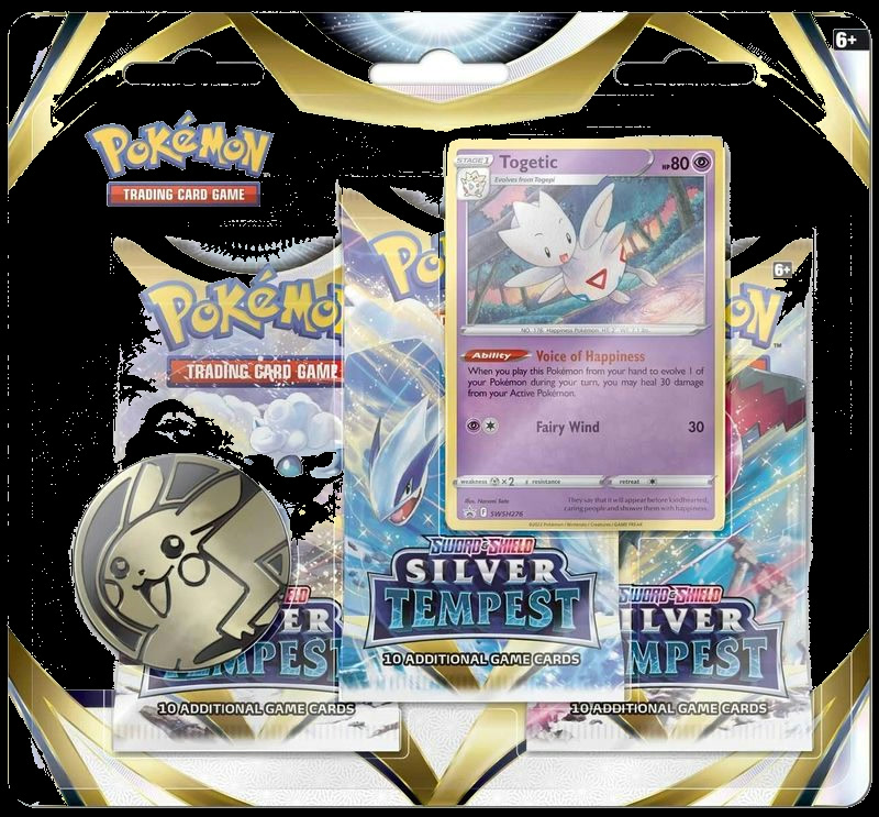 Silver Tempest 3 Pack Blister [Togetic]