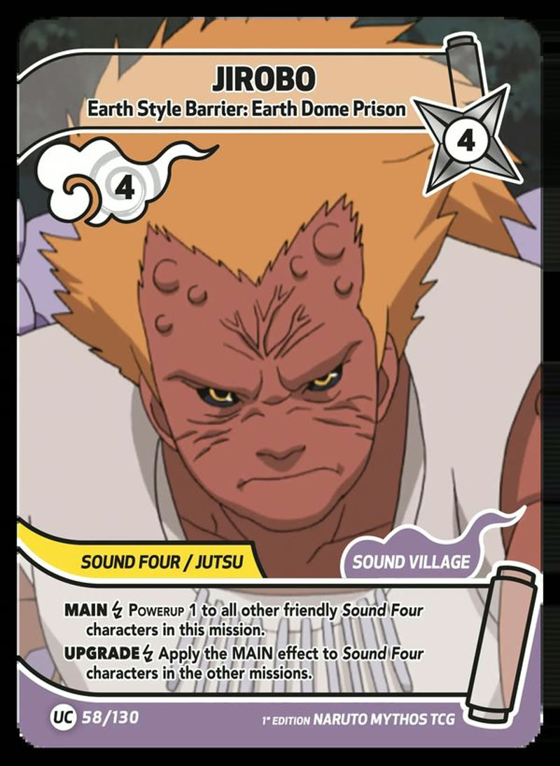 Jirobo - Earth Style Barrier: Earth Dome Prison