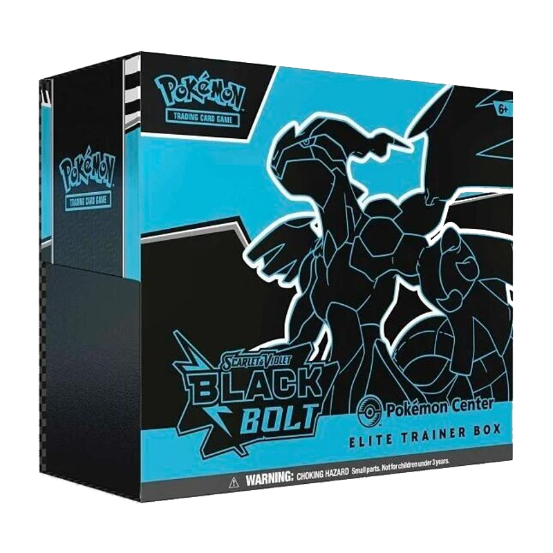 Black Bolt Pokemon Center Elite Trainer Box (Exclusive)