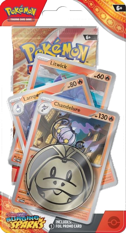 Surging Sparks Premium Checklane Blister [Chandelure]
