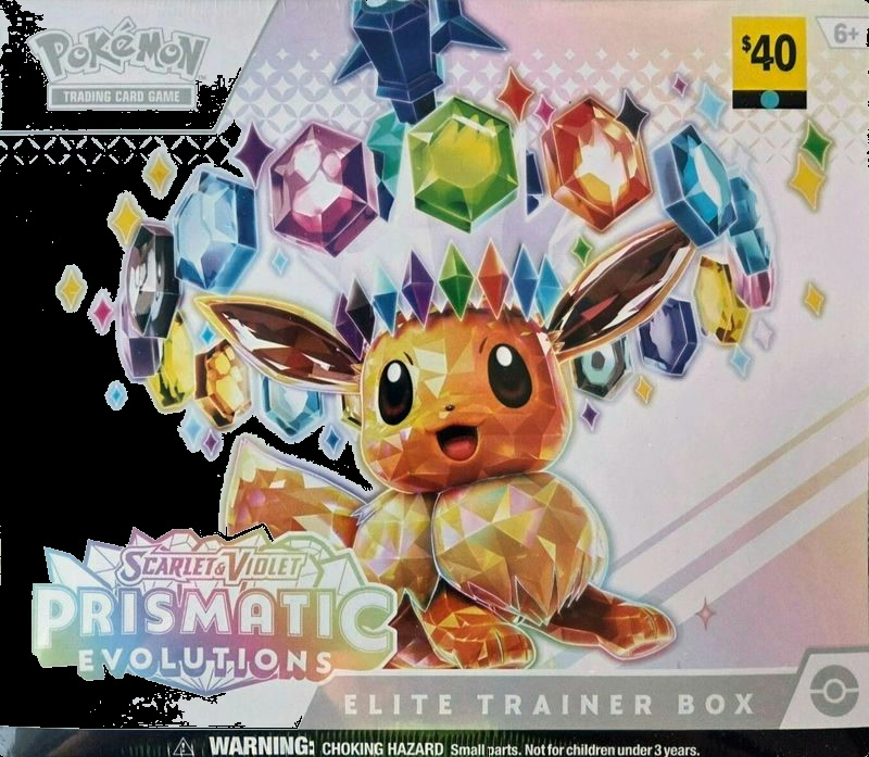 Prismatic Evolutions Elite Trainer Box (Dollar General Exclusive)