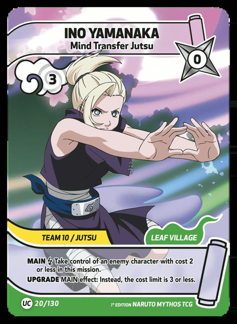 Ino Yamanaka - Mind Transfer Jutsu