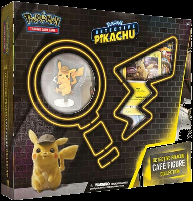 Detective Pikachu Cafe Figure Collection