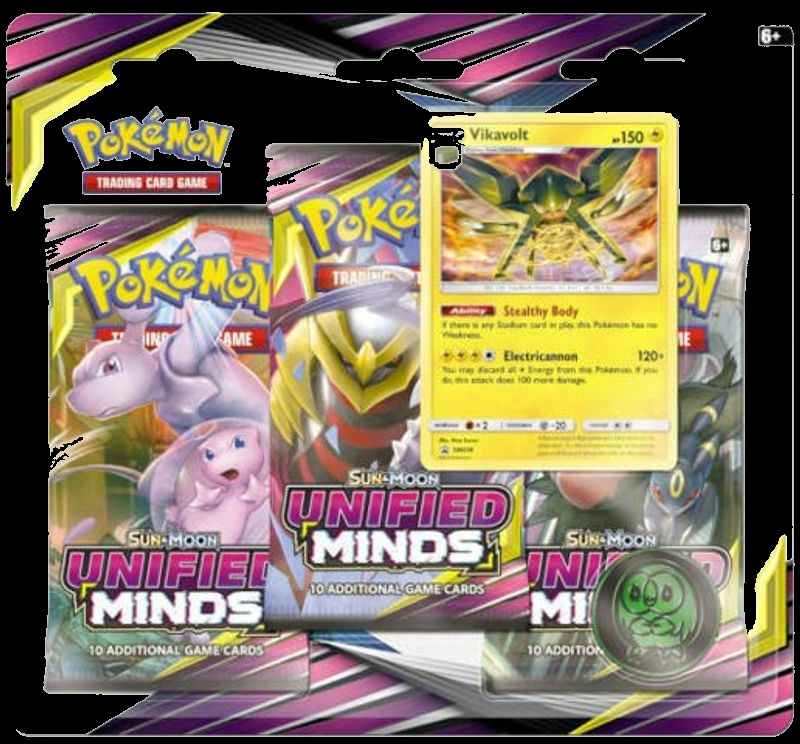 Unified Minds 3 Pack Blister [Vikavolt]