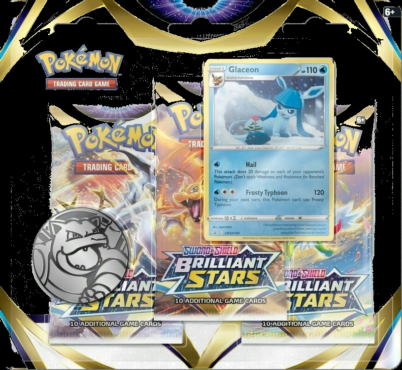 Brilliant Stars 3 Pack Blister [Glaceon]