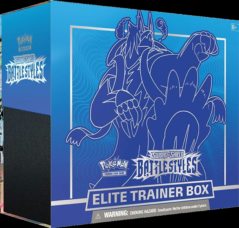 Battle Styles Elite Trainer Box [Rapid Strike Urshifu] (Blue)