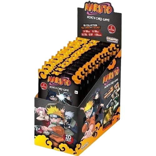 Naruto Mythos TCG - Konoha Shido 1. Edition - Booster Display