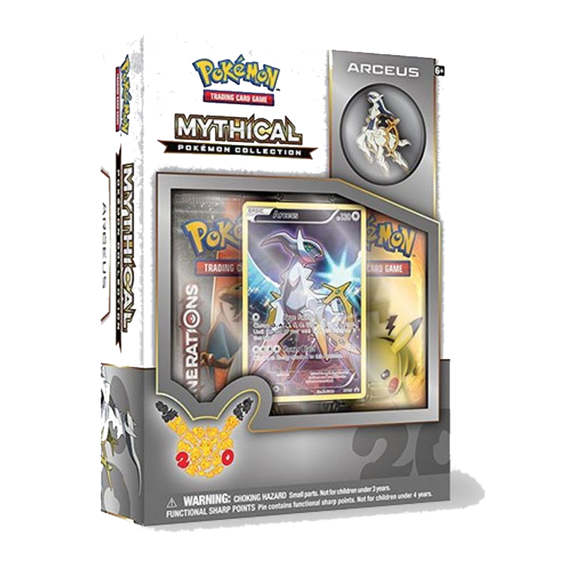 Mythical Pokemon Collection Box [Arceus]