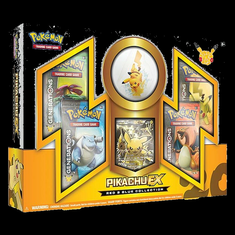 Red & Blue Collection [Pikachu EX]