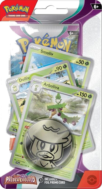 Paldea Evolved Premium Checklane Blister [Arboliva]