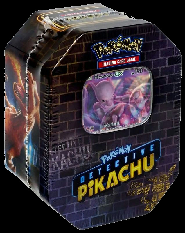 Detective Pikachu Tin [Mewtwo]
