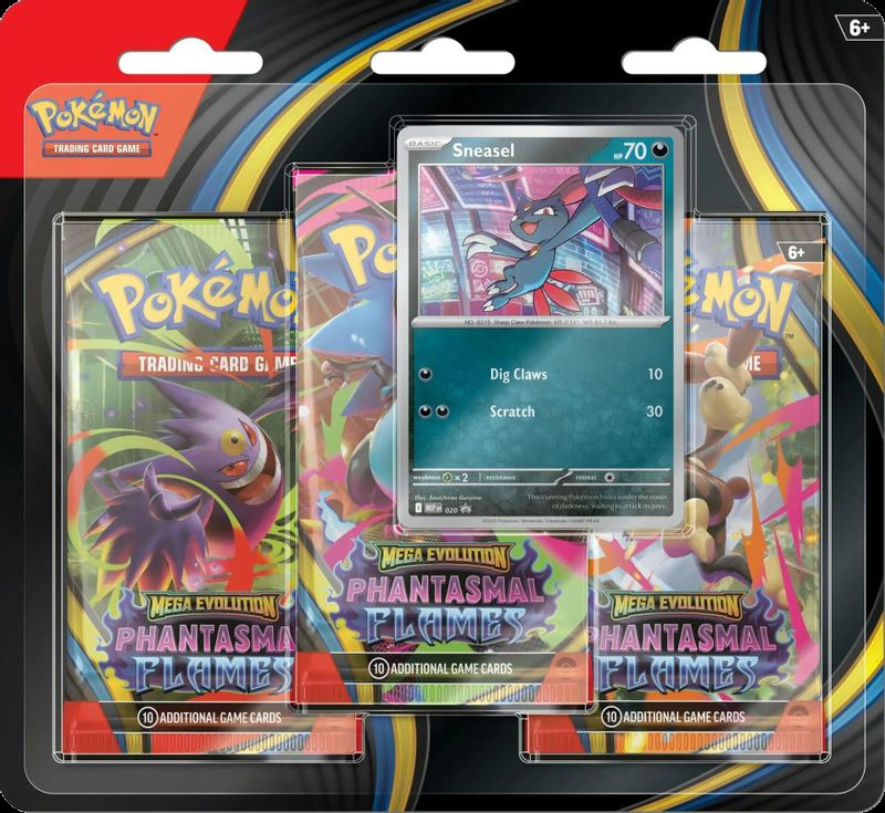 Phantasmal Flames 3 Pack Blister [Sneasel]