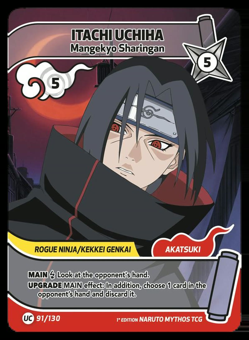 Itachi Uchiha - Mangekyo Sharingan