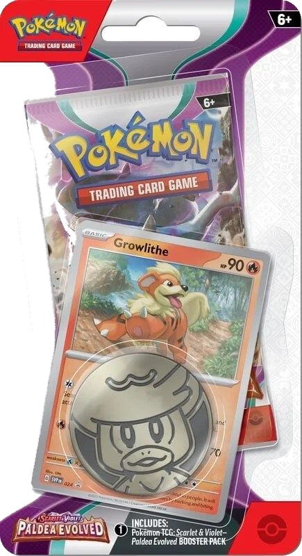Paldea Evolved Single Pack Blister [Growlithe]
