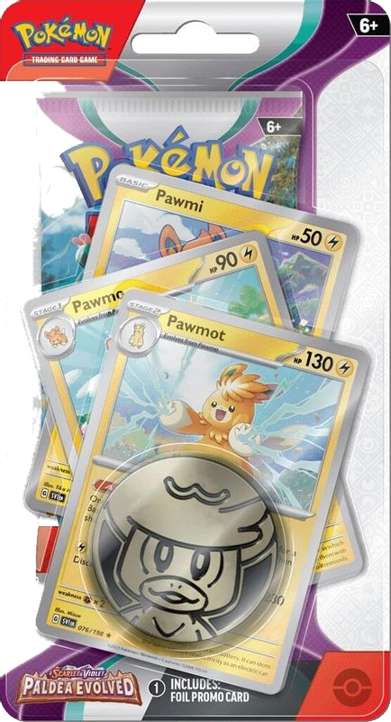 Paldea Evolved Premium Checklane Blister [Pawmot]