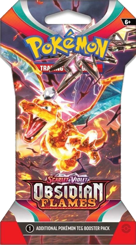 Obsidian Flames Sleeved Booster Pack