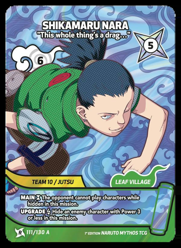 Shikamaru Nara - This whole thing’s a drag…