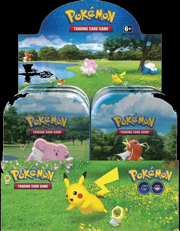 Pokemon GO Mini Tin Display