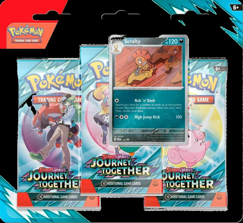 Journey Together 3 Pack Blister [Scrafty]