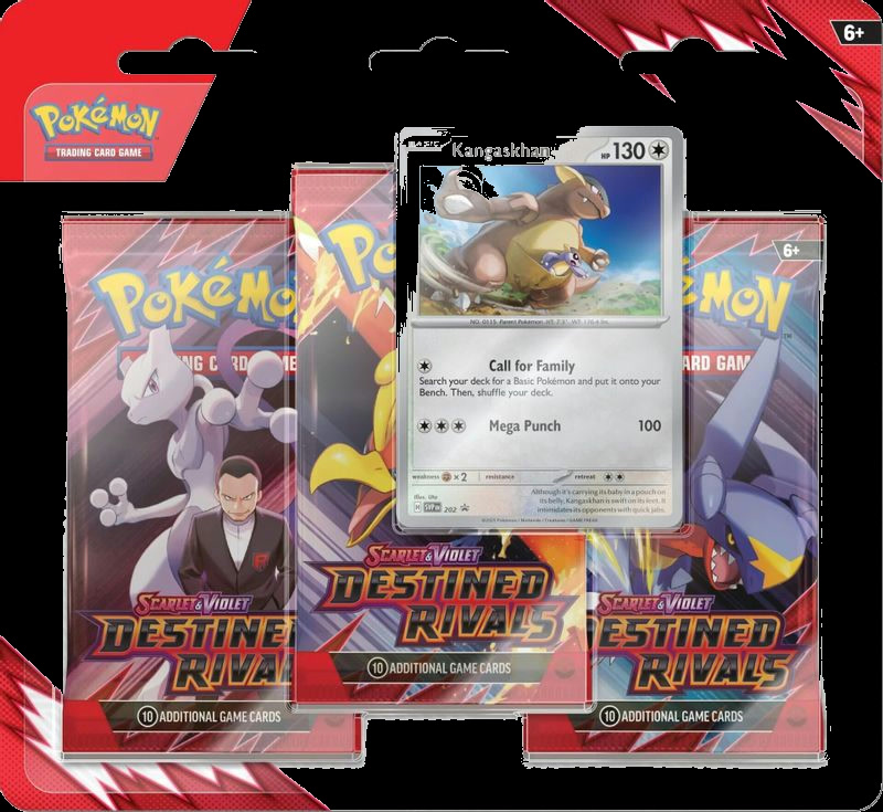 Destined Rivals 3 Pack Blister [Kangaskhan]